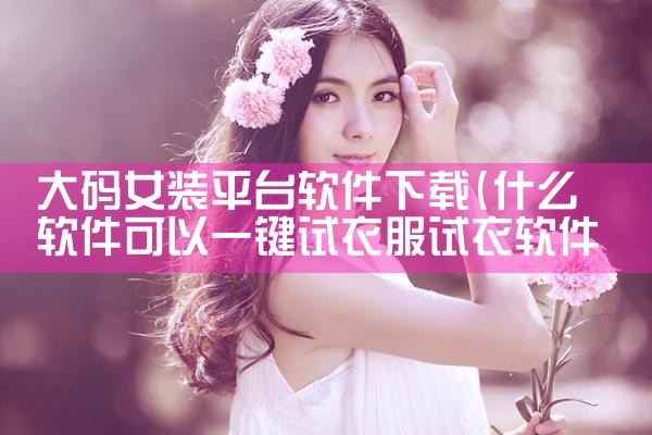 大码女装平台软件下载