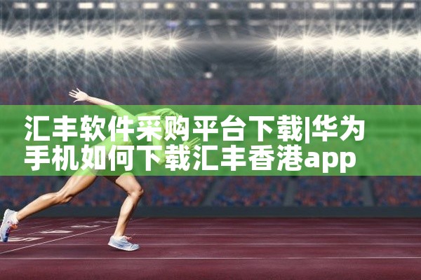 汇丰软件采购平台下载